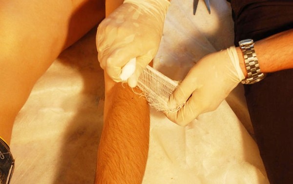 Первая помощь при острой кровопотере и травматическом шоке
Первая помощь при острой кровопотере и травматическом шоке