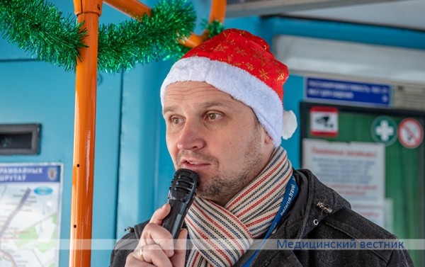 
        Загадать желание  в новогоднем трамвае можно было в Минске			    