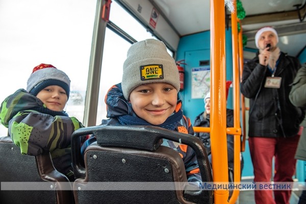 
        Загадать желание  в новогоднем трамвае можно было в Минске			    