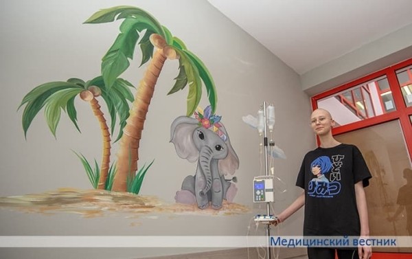 
        Сказка на стене… в отделении РНПЦ ДОГИ			    